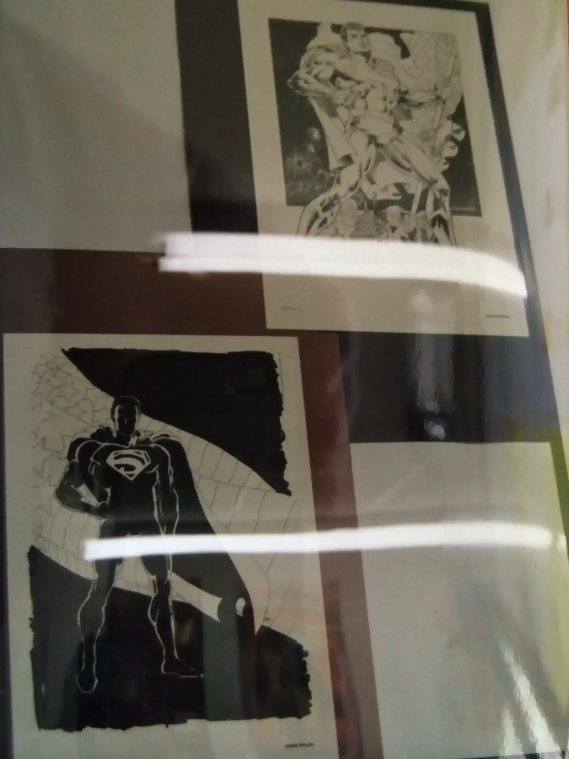 Limited Edition Superman prints by Jim Steranko and Frank Miller