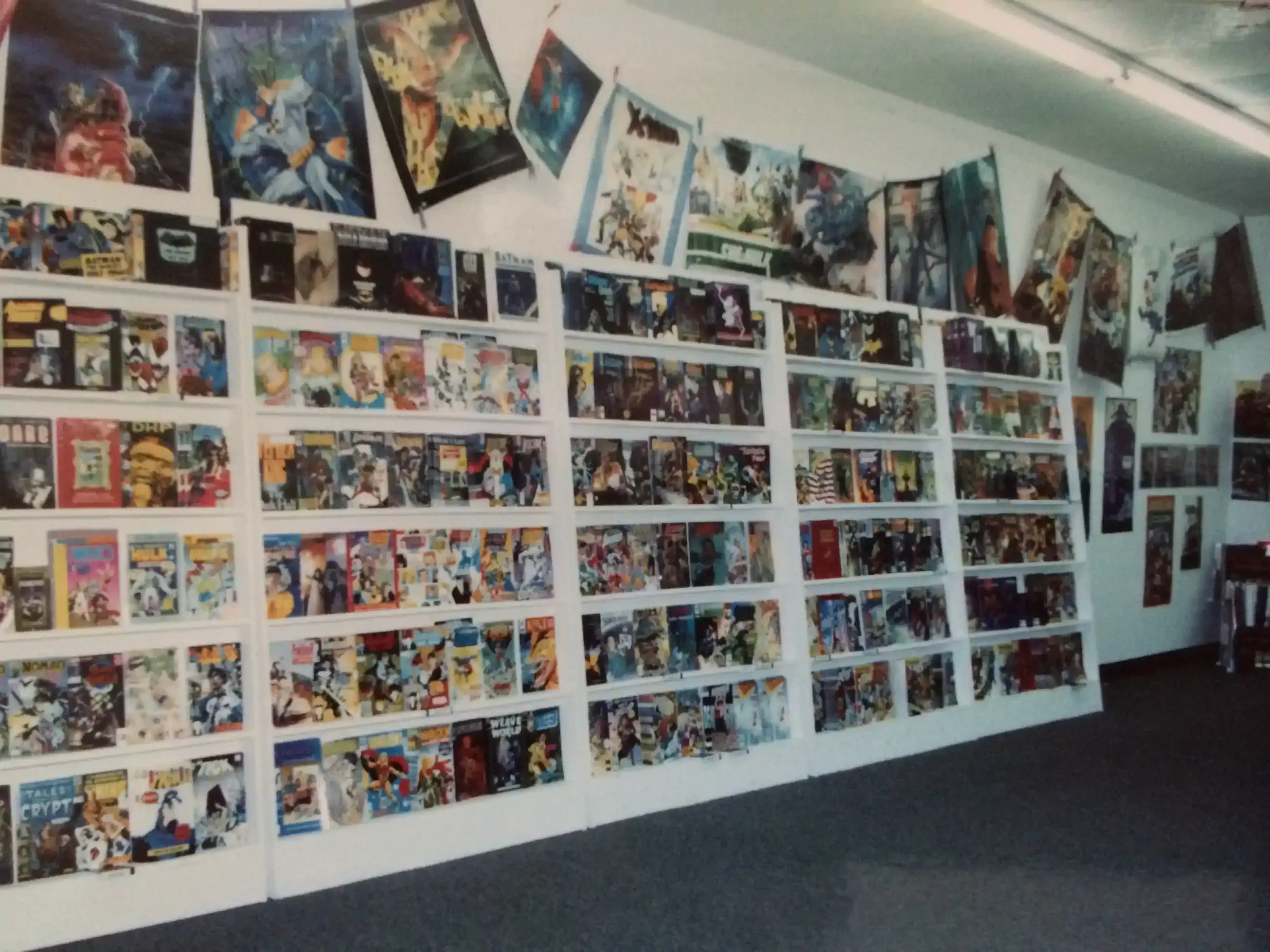 The even more expanded new comics racks