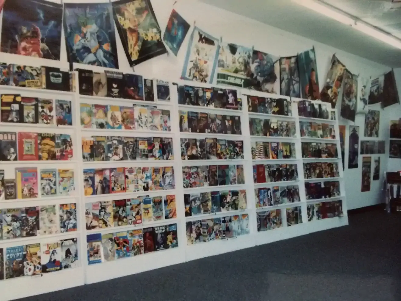 The even more expanded new comics racks