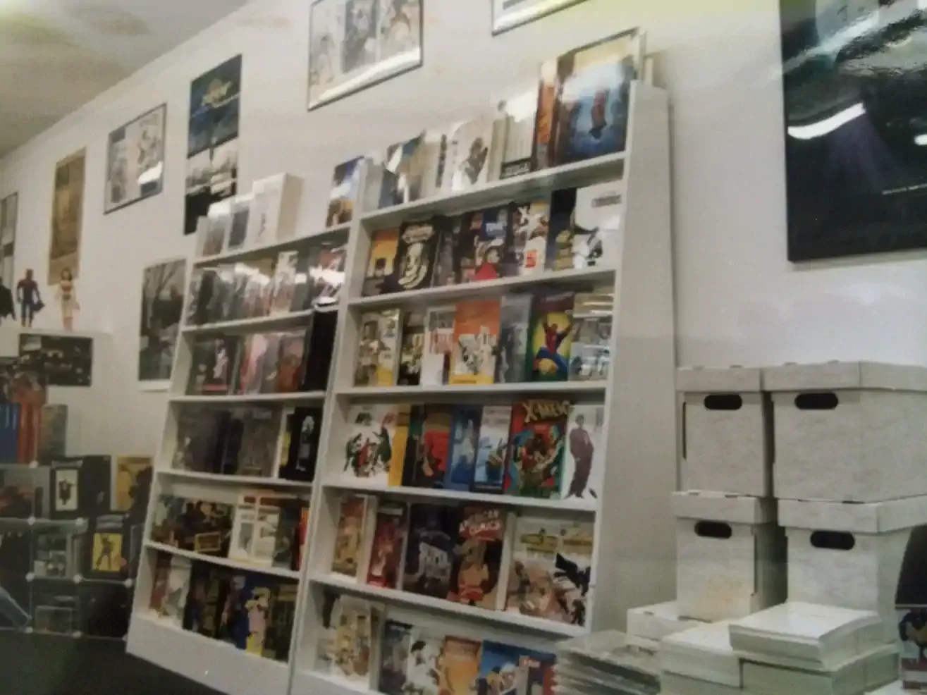 Comic book supplies and more graphic novels