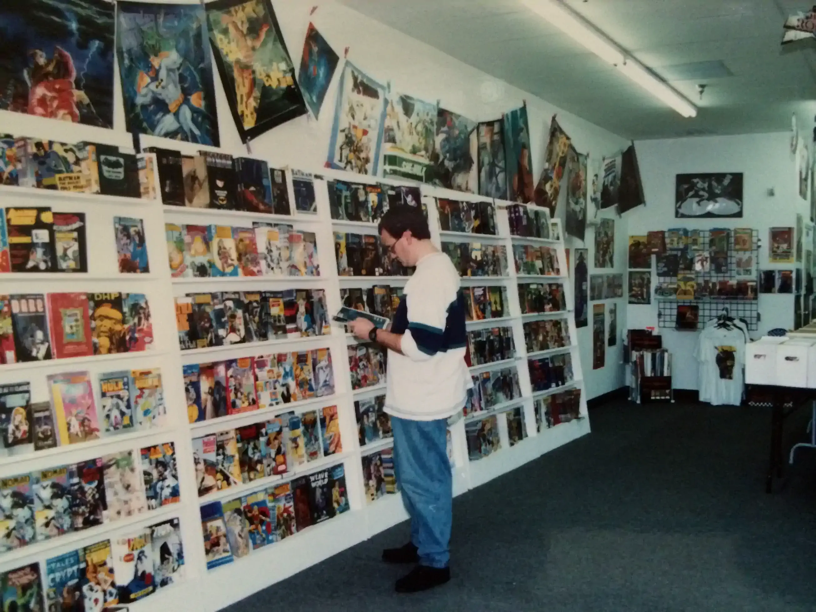 Stop reading comics and get back to work!