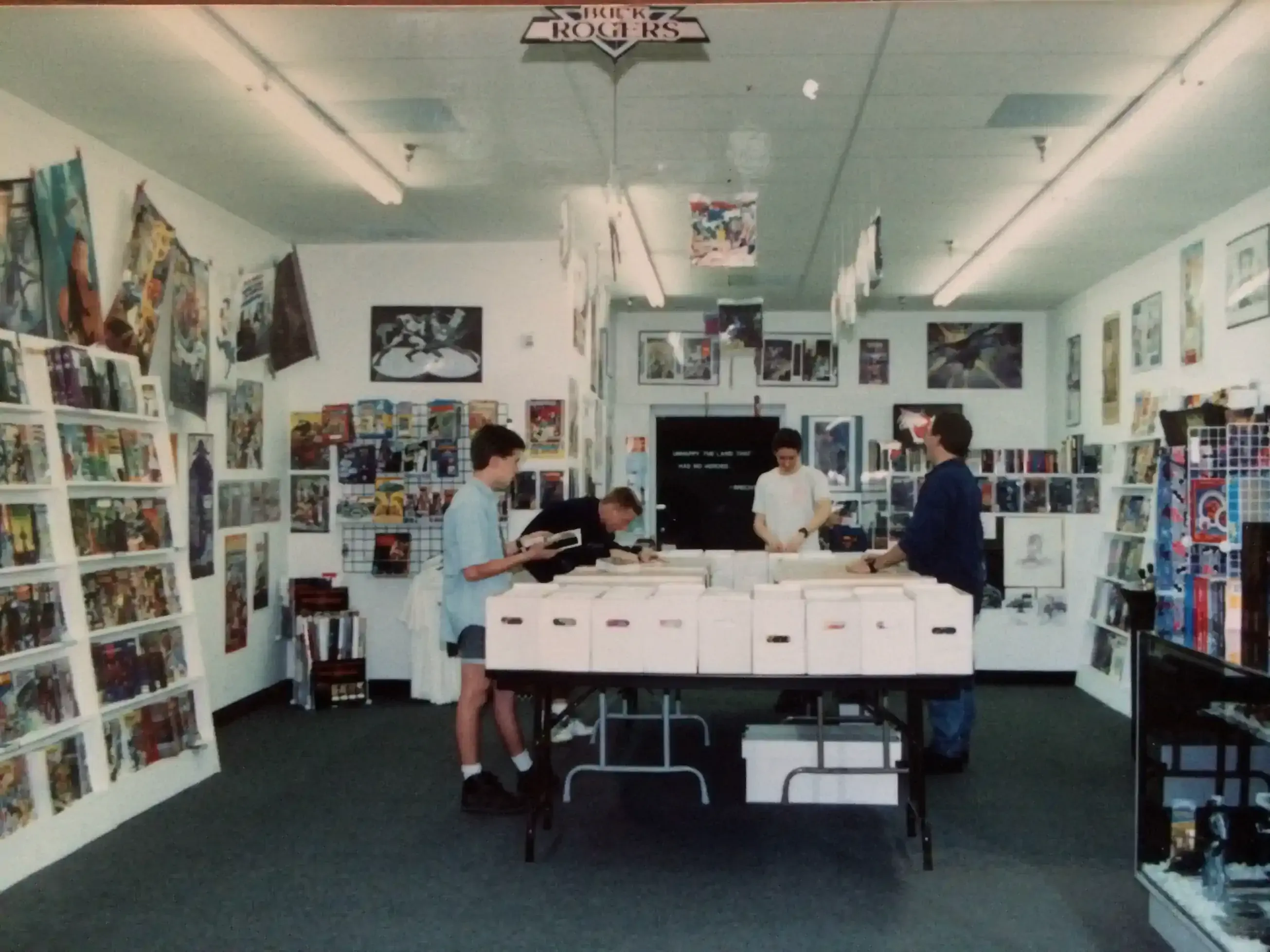 Helping customers find their next read in the back issues bullpen