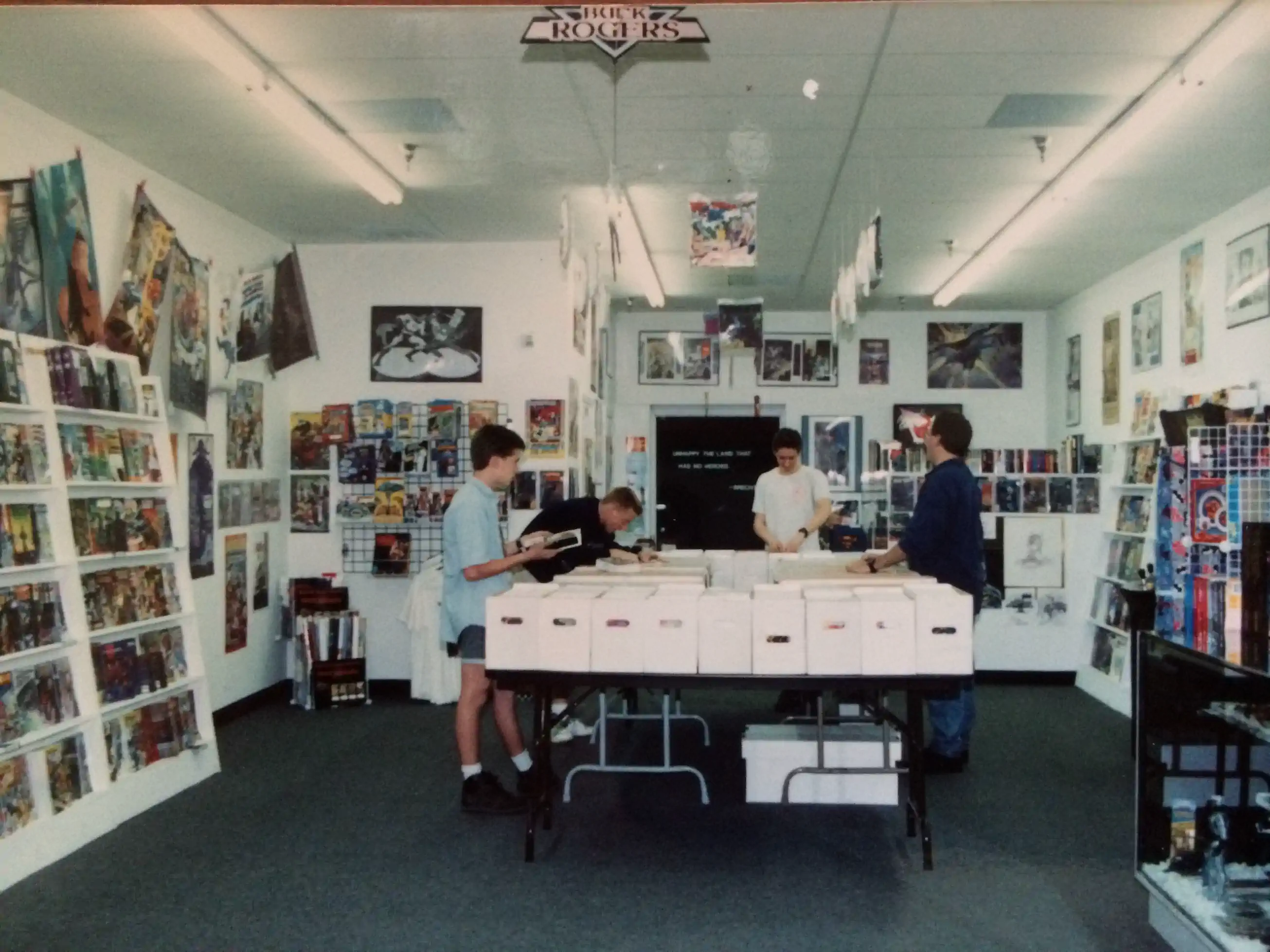 Helping customers find their next read in the back issues bullpen