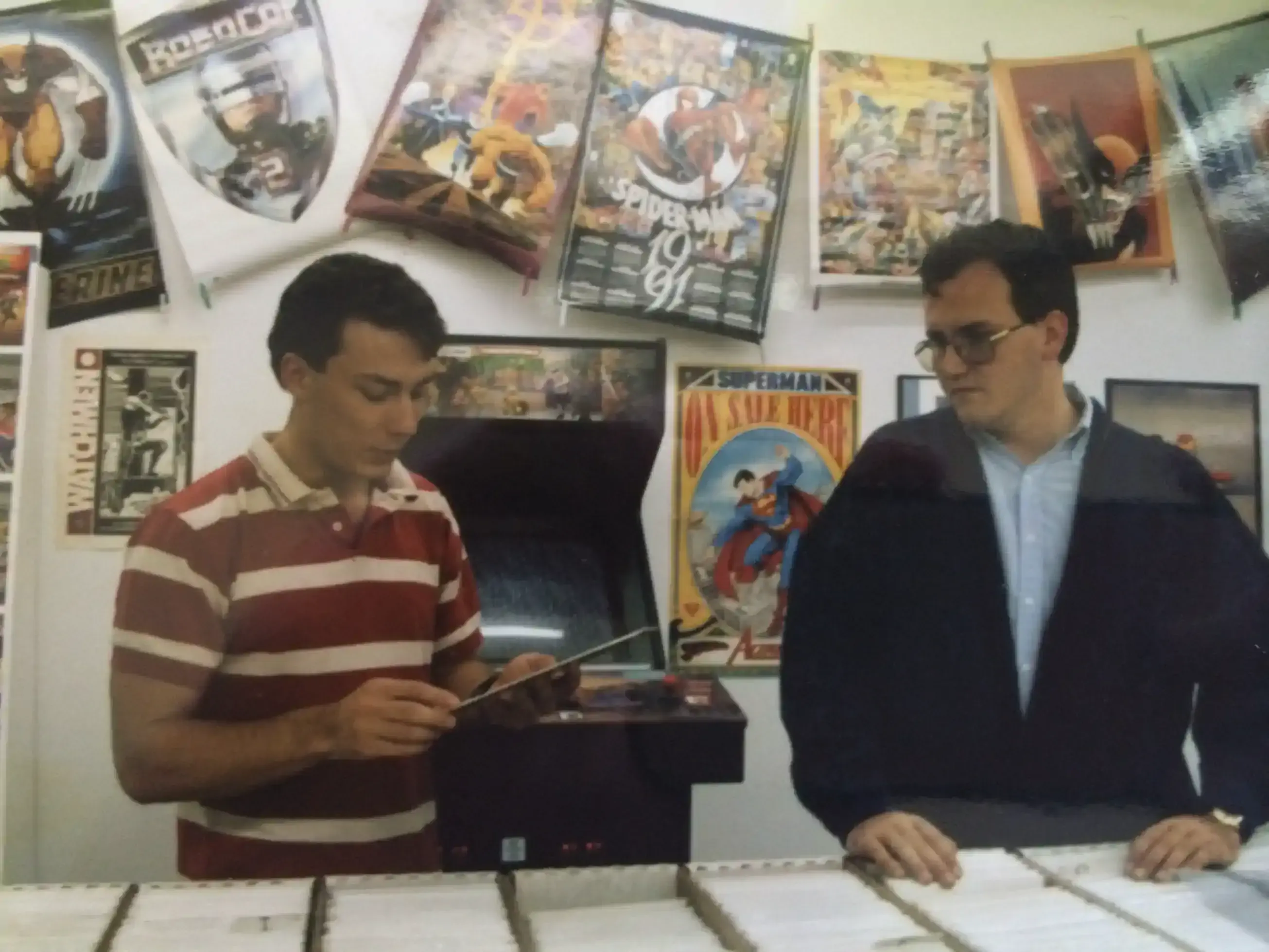 A little horse trading with a customer