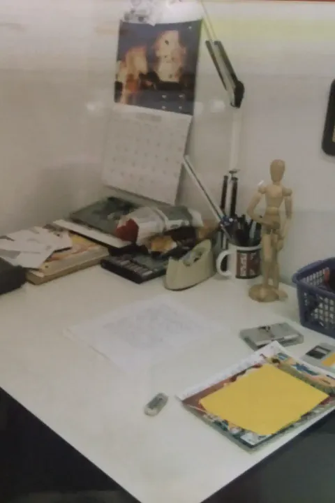 The back office at Rocket Comics