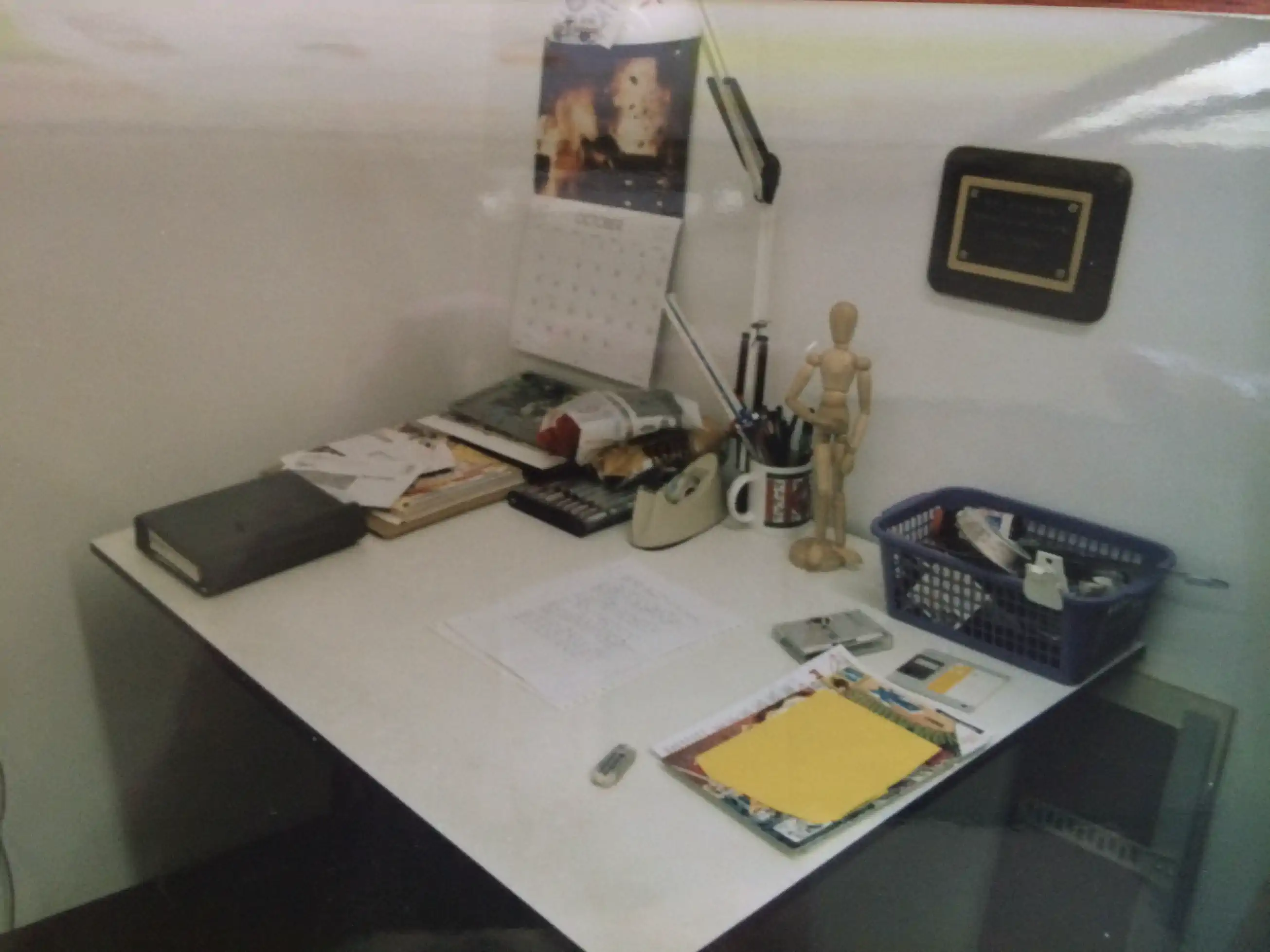 The back office at Rocket Comics