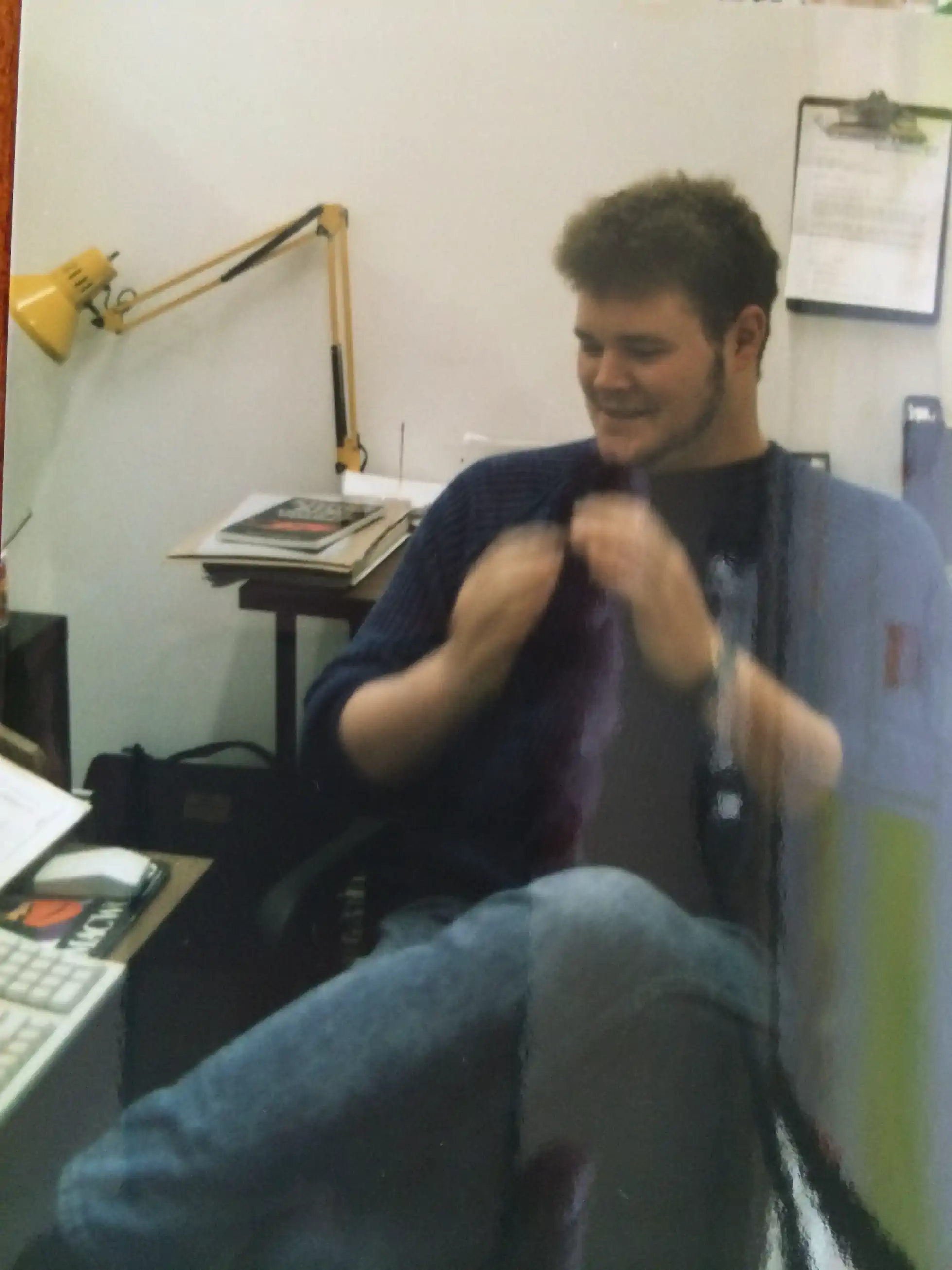 Craig Gilmore, a Rocket Comics employee, would go on to be a successful comic book artist