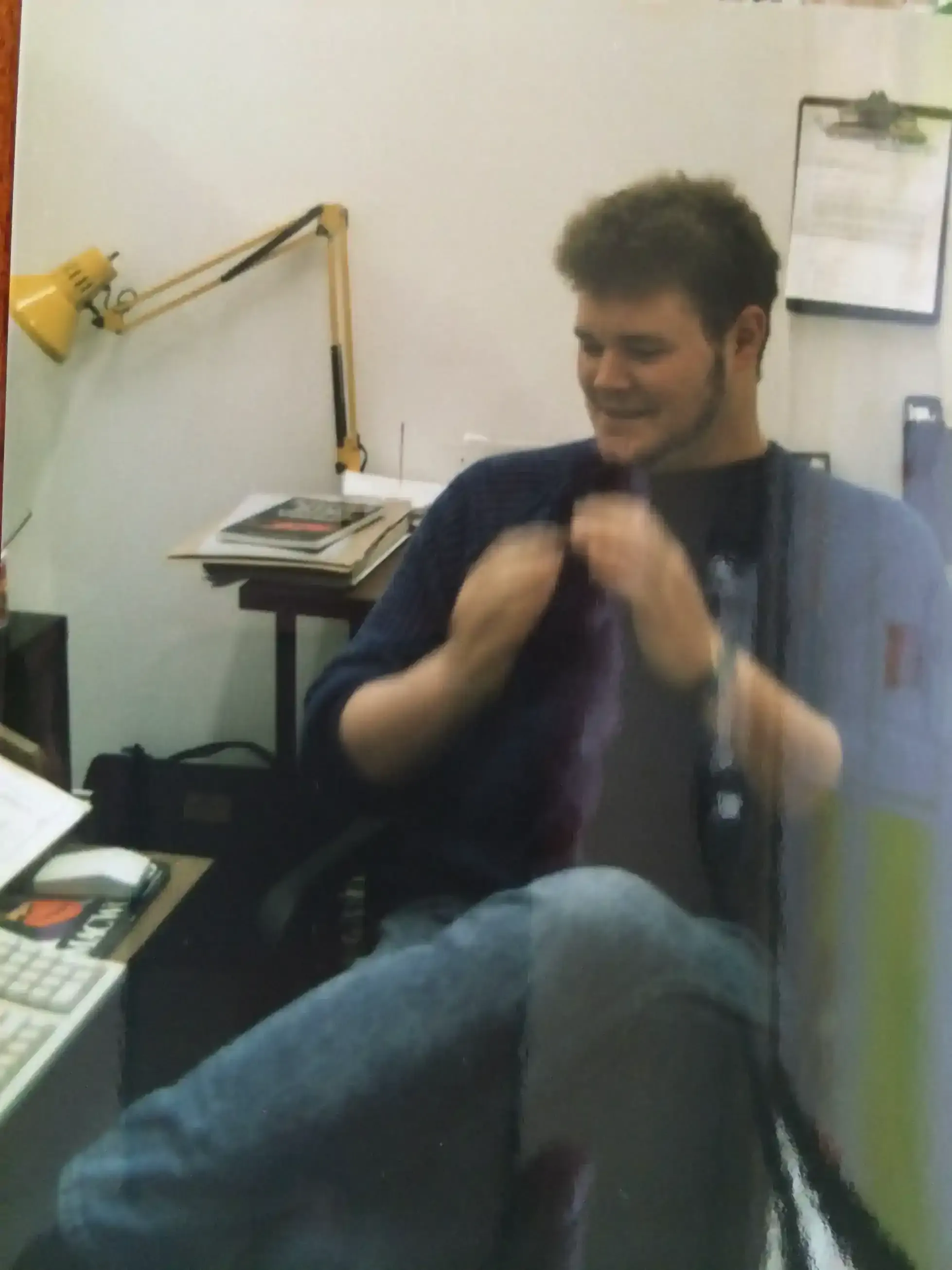 Craig Gilmore, a Rocket Comics employee, would go on to be a successful comic book artist