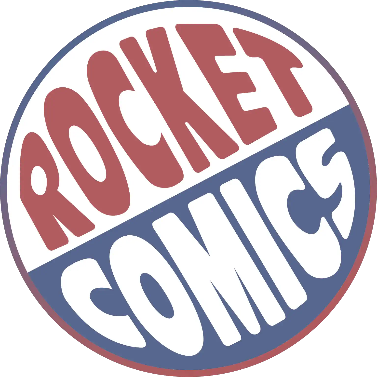 The original Rocket Comics logo.